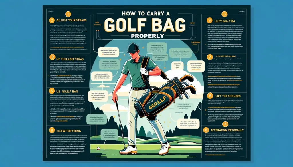 How to Carry A Golf Bag Properly