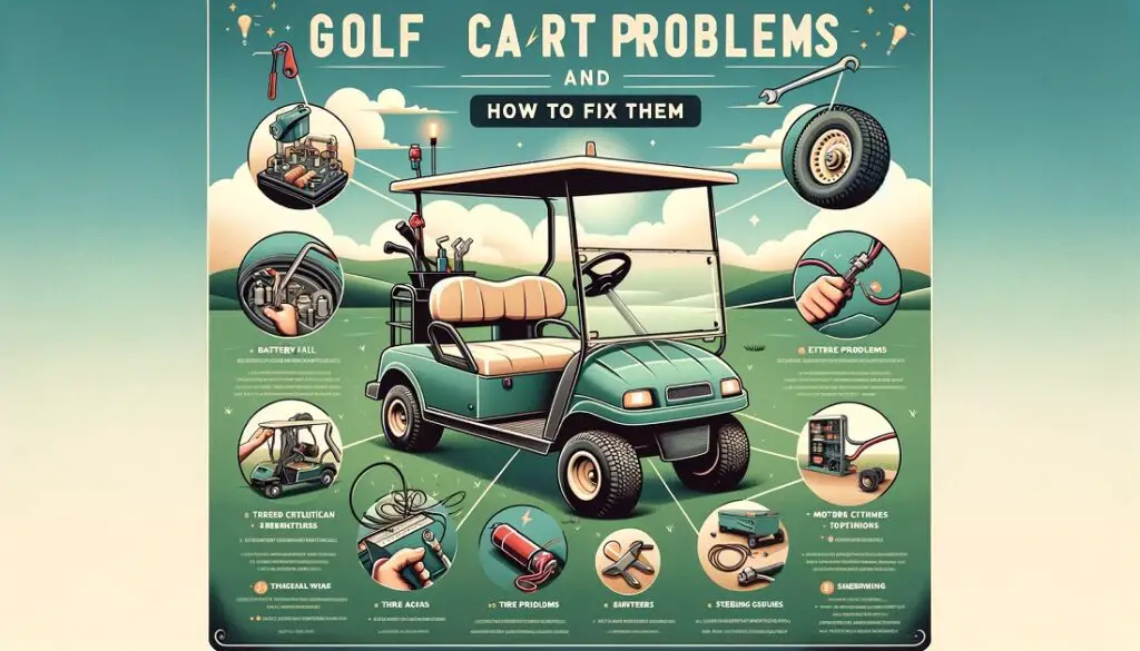 Most Common Golf Cart Problems and How To Fix It