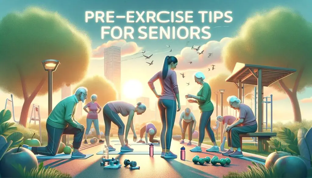 Pre Exercise Tips for Seniors