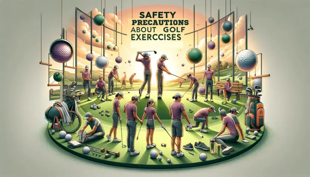 Safety Precautions About Golf Exercises