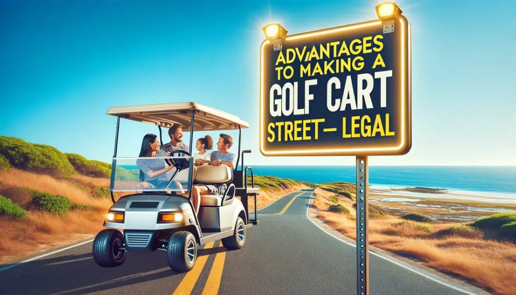 Advantages of Making a Golf Cart Street Legal