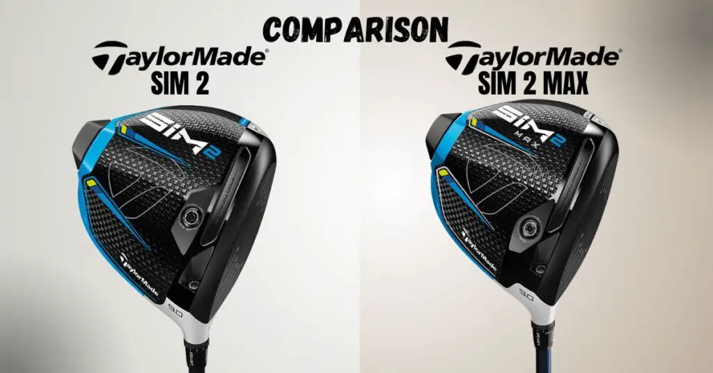 Comparison B/w TaylorMade SIM2 Vs SIM2 Max