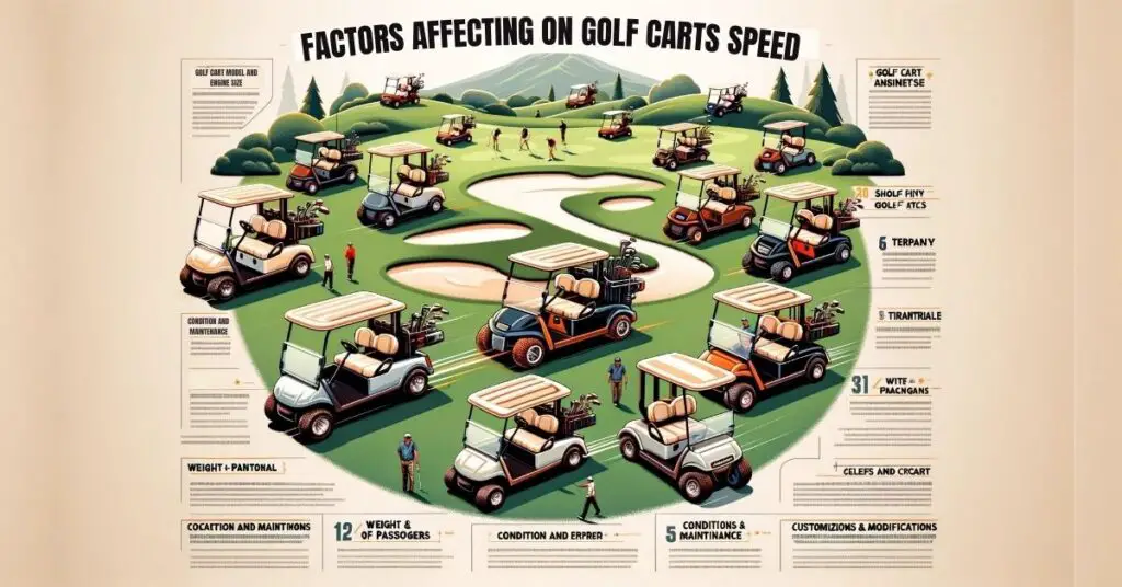 Factors Affecting Golf Cart Speed​ - How Fast Can A Golf Carts Go