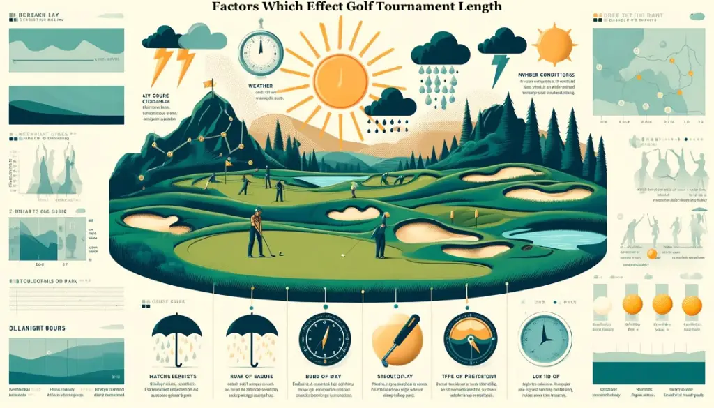 Factors Which Effect Golf Tournament Length