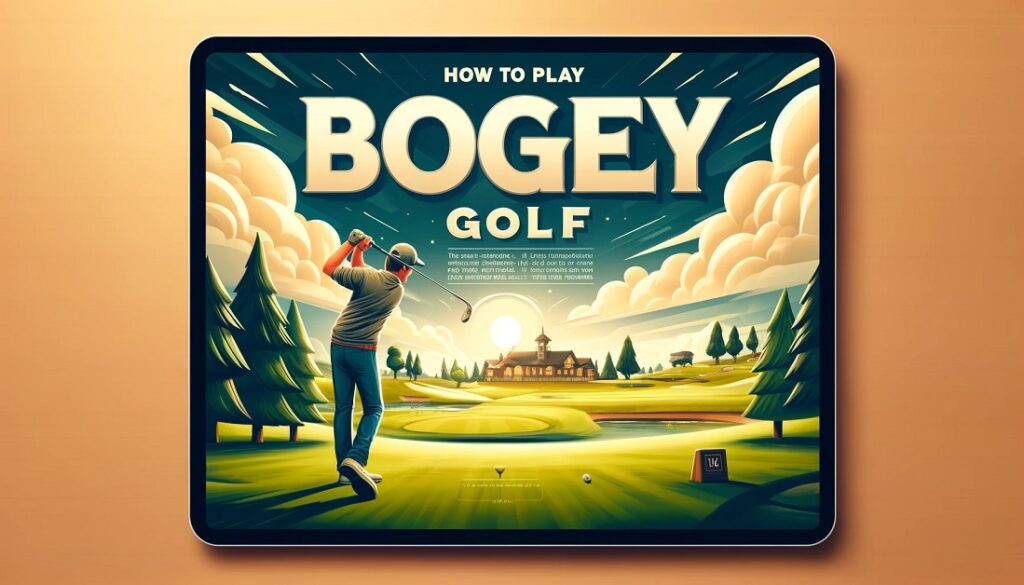 Bogey Golfer Strategy: How To Play Bogey Golf