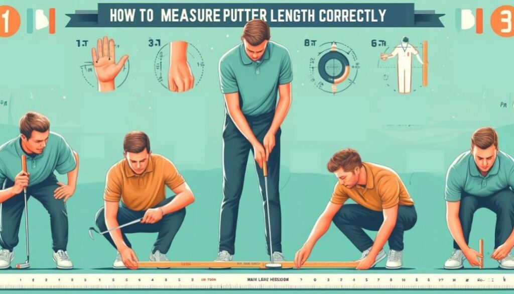 How to Measure Putter Length Correctly in Golf