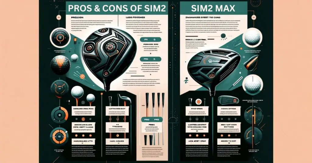 Pros & Cons Of TaylorMade SIM2 and SIM2 Max Driver