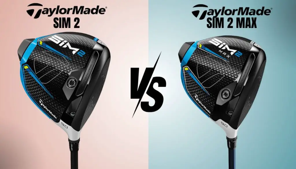 TaylorMade SIM2 vs SIM2 Max Driver Comparision