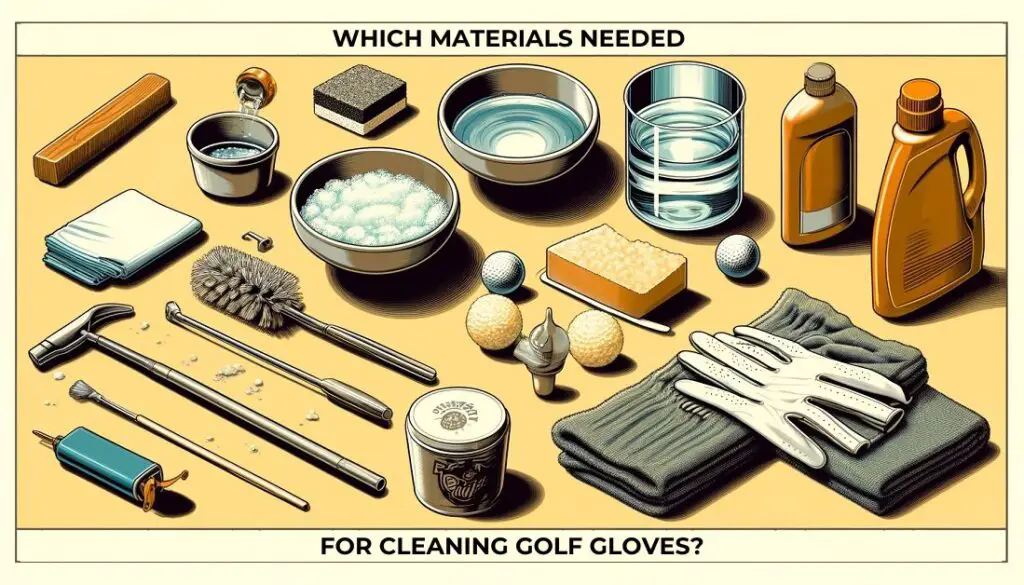 Which Materials Needed For Cleaning Golf Gloves