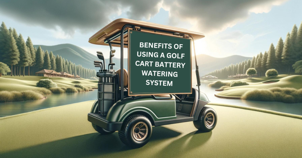 Benefits of Using a Golf Cart Battery Watering System​
