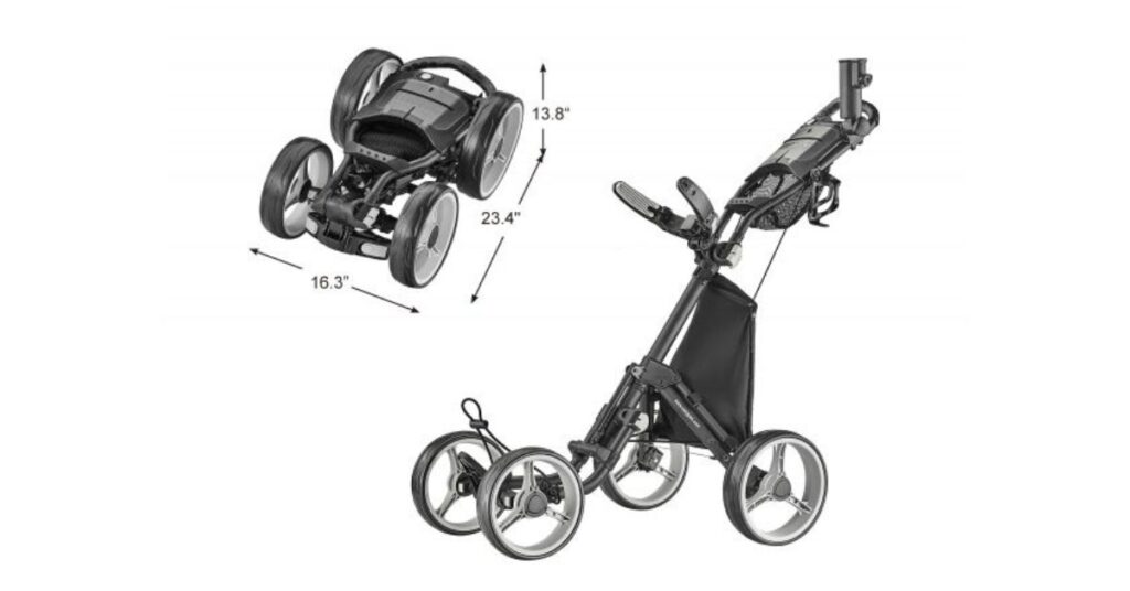 CaddyTek Explorer V8 Push Cart​