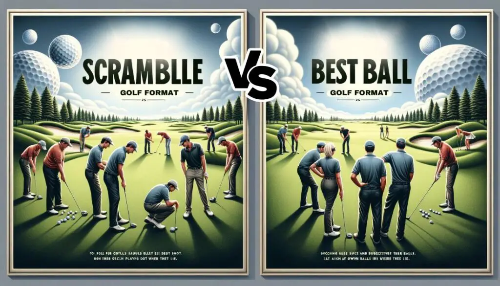 Difference Between Scramble vs Best Ball Golf Format