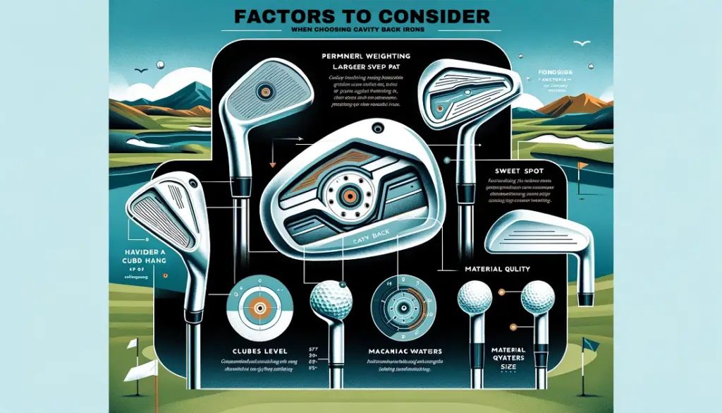 Factors to Consider When Selecting Cavity Back Irons