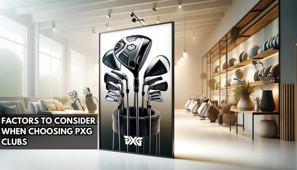 Factors to Consider When Choosing PXG Clubs