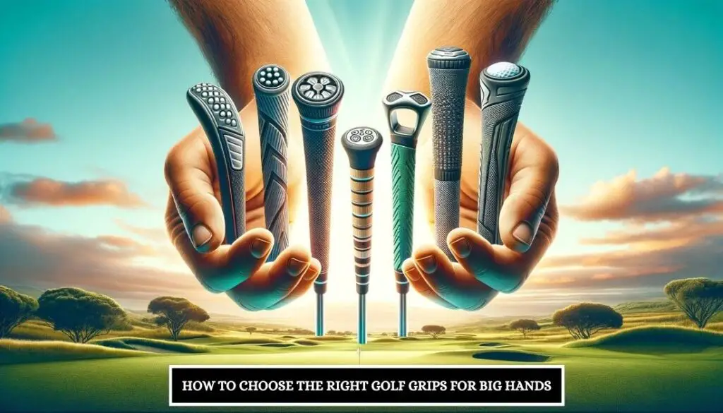 How To Choose The Right Golf Grips For Big Hands