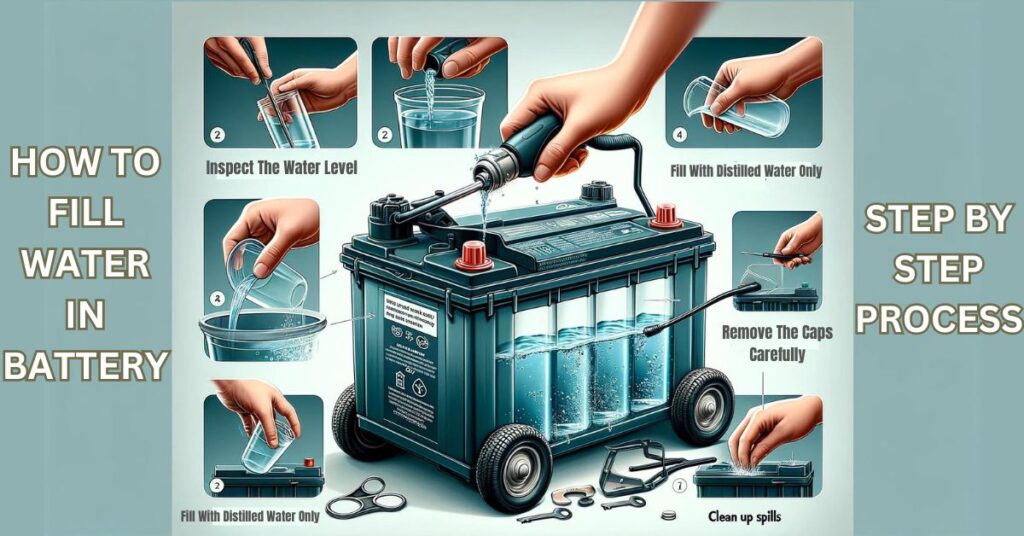 How To Fill Water In Battery: Step-By-Step Process​