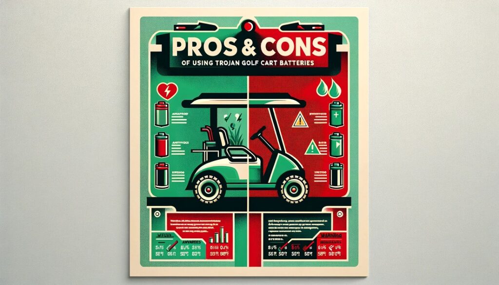 Pros and Cons Of Using Trojan Golf Cart Batteries