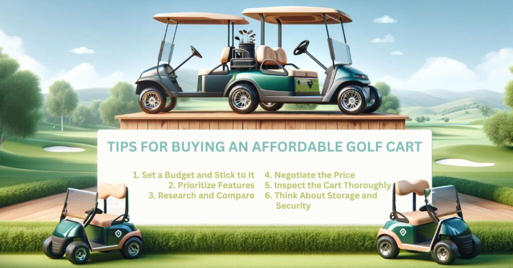 Tips For Buying An Affordable Golf Cart​