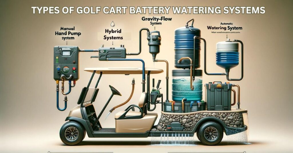 Types Of Golf Cart Battery Watering Systems​
