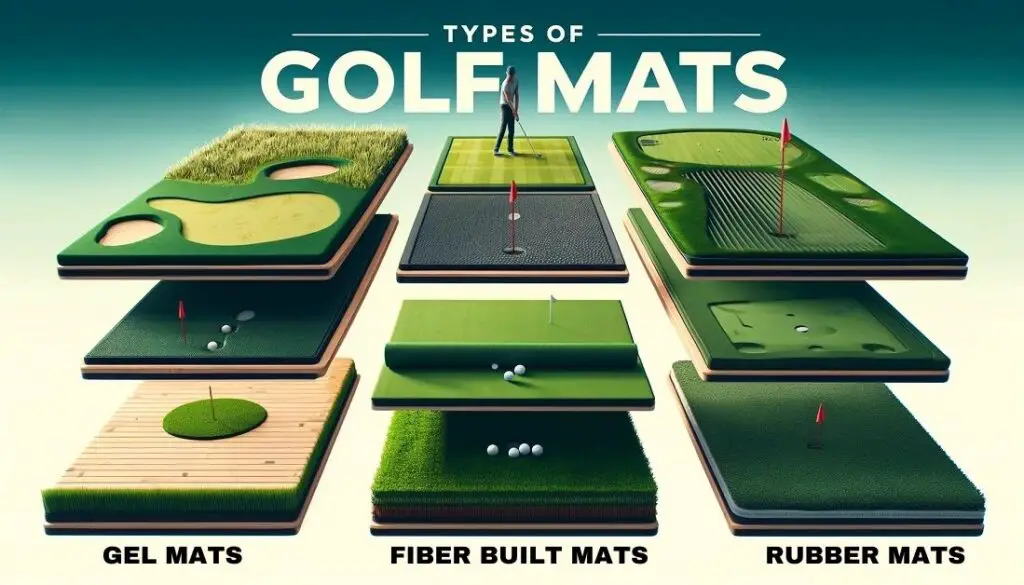 Types of Golf Mats