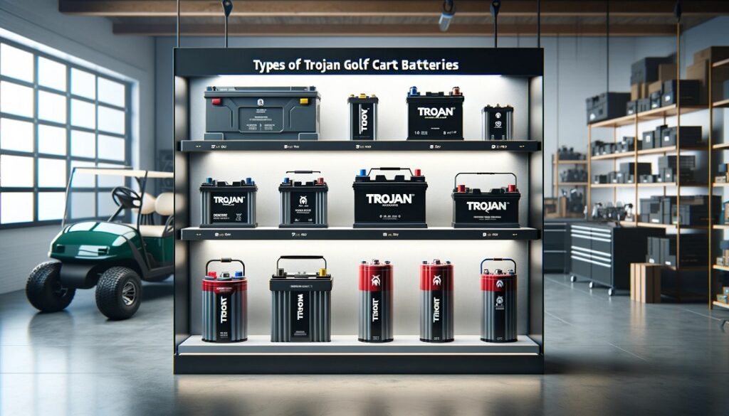 Types of Trojan Golf Cart Batteries