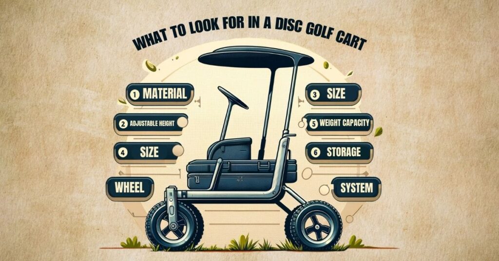 What To Look For In A Disc Golf Cart​