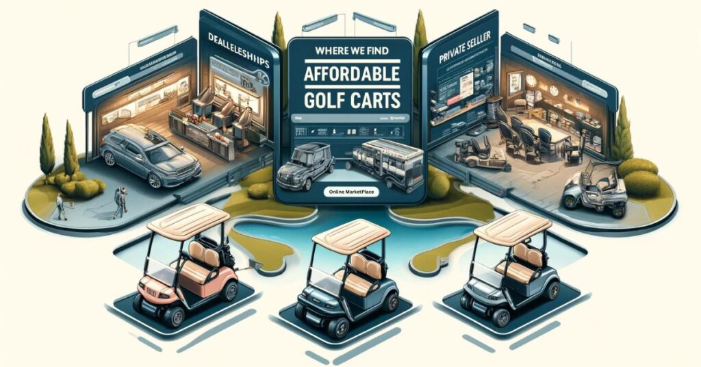 Where We Find Affordable Golf Carts​