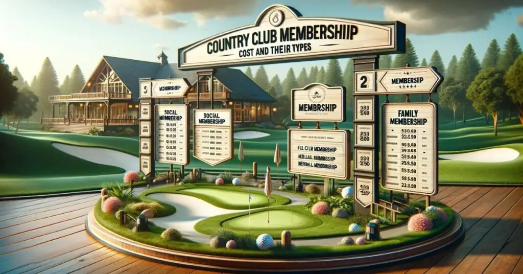 Country Club Membership Cost And Their Types​