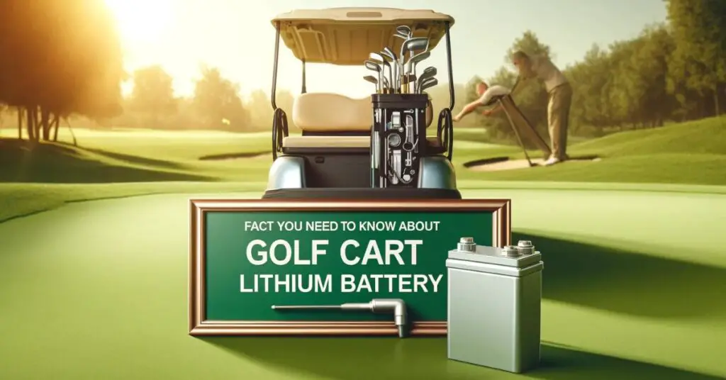 Facts You Need To Know About Golf Cart Lithium Battery​