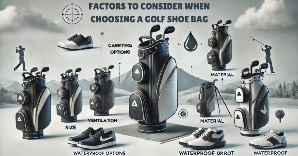 Factors To Consider When Choosing A Golf Shoe Bag​