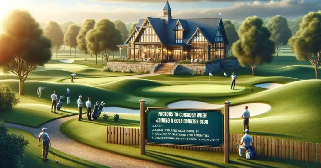 Factors To Consider When Joining A Golf Country Club​ - How Much Country Club Membership Cost