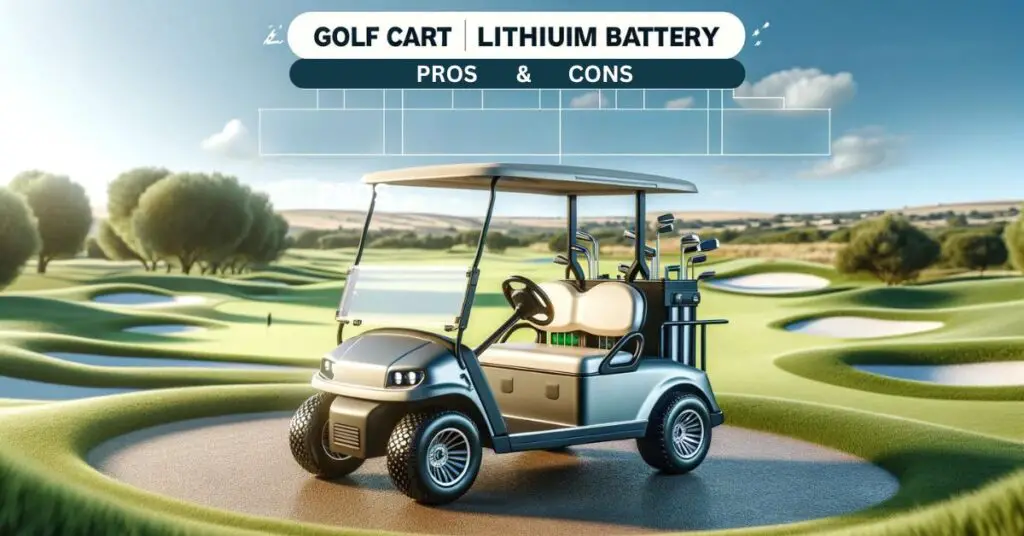 Golf Cart Lithium Battery: Pros And Cons​