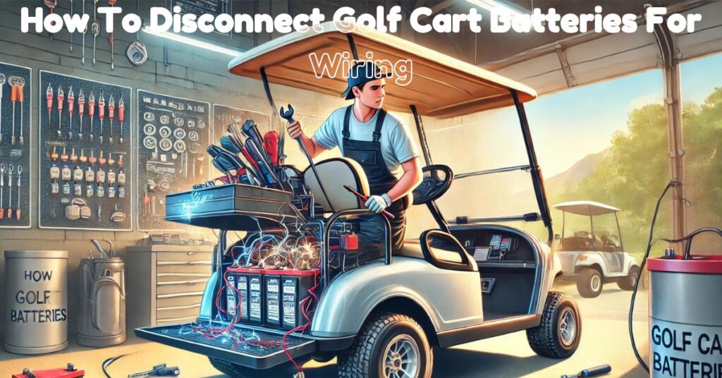 How To Disconnect Golf Cart Batteries For Wiring​