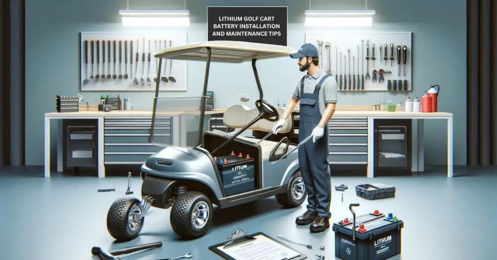 Lithium Golf Cart Battery Installation And Maintenance Tips​