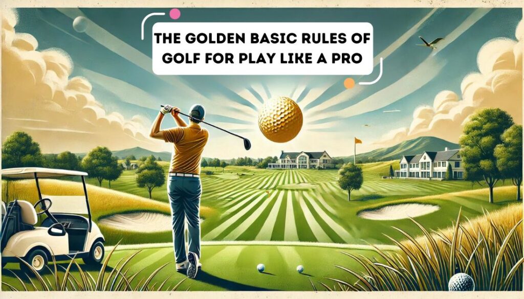 The Golden Basic Rules Of Golf For Play Like A Pro