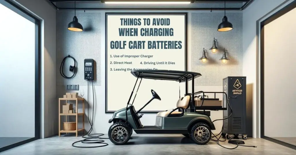 Things To Avoid When Charging Golf Cart Batteries​