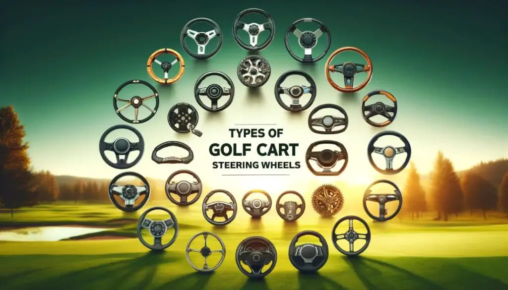 Types Of Golf Cart Steering Wheels