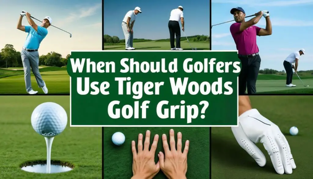 When Should Golfers Use Tiger Woods Golf Grip