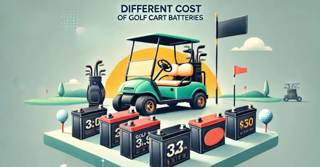 Different Cost Of Golf Cart Batteries​