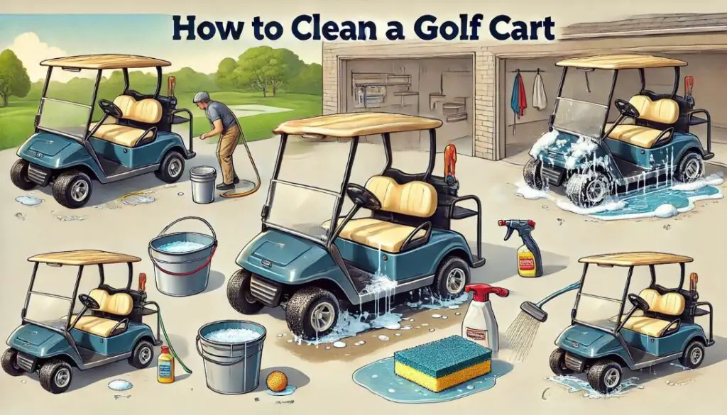 Easy Process Of How To Clean A Golf Cart In 2024