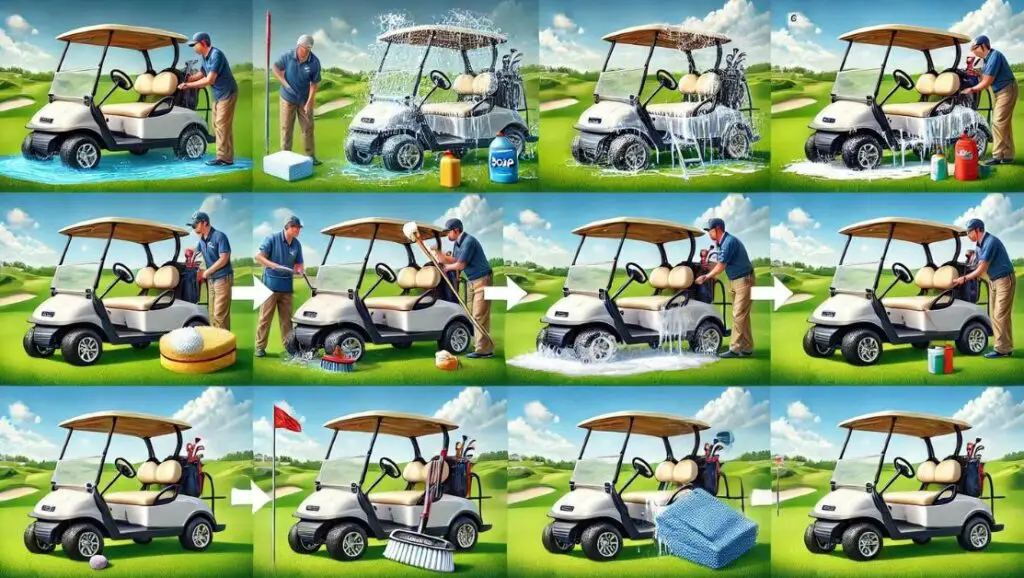 How To Clean A Golf Cart: Step By Step Process​