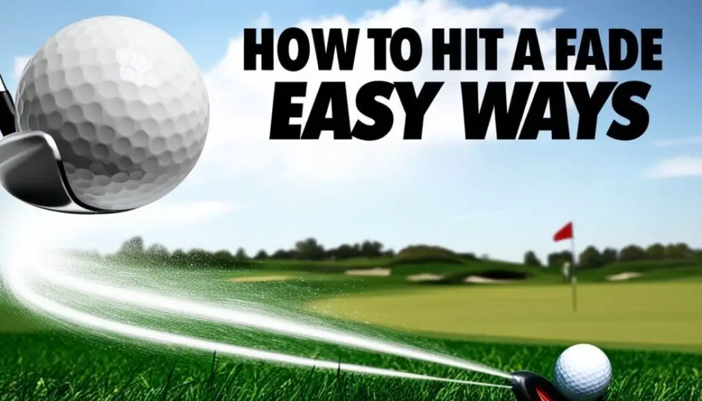 How To Hit A Fade In Golf Easy Ways