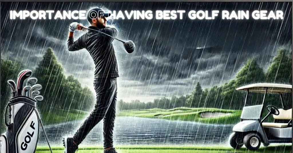 Importance Of Having The Best Golf Rain Gear​