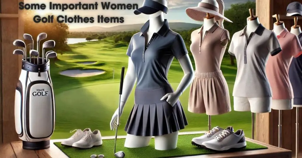 Some Important Womens Golf Clothes Items​