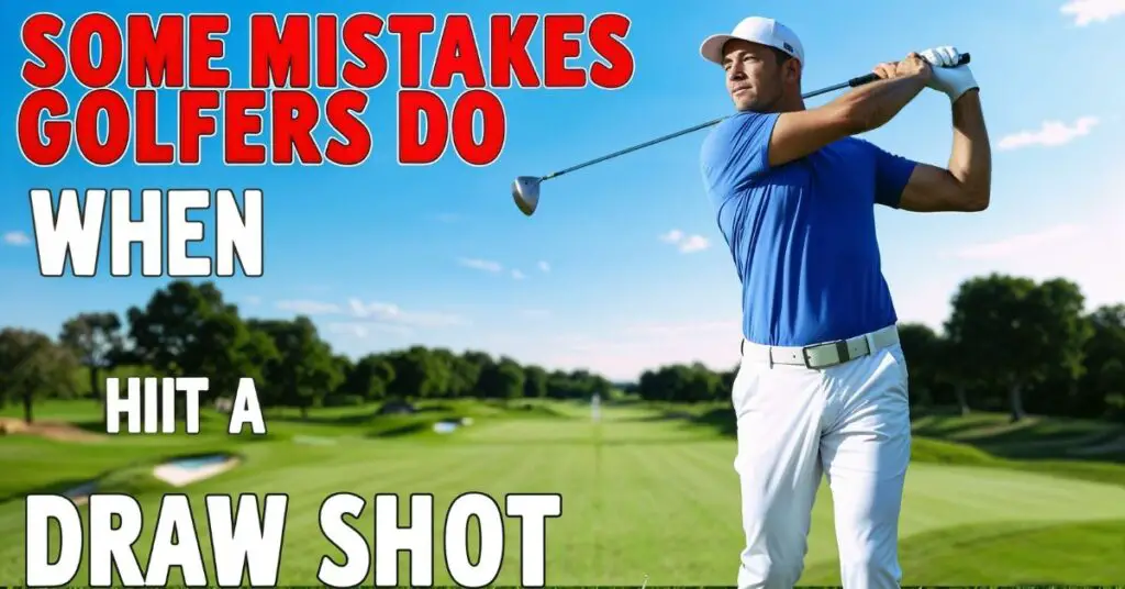 Some Mistakes Golfers Make When Hitting A Draw Shot