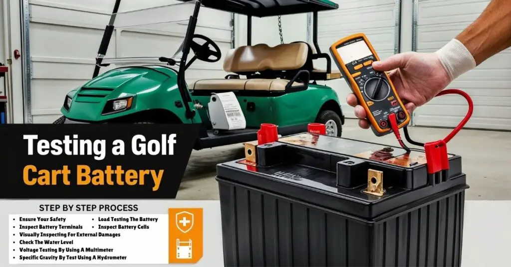 Step-by-Step Process Of Testing a Golf Cart Battery​