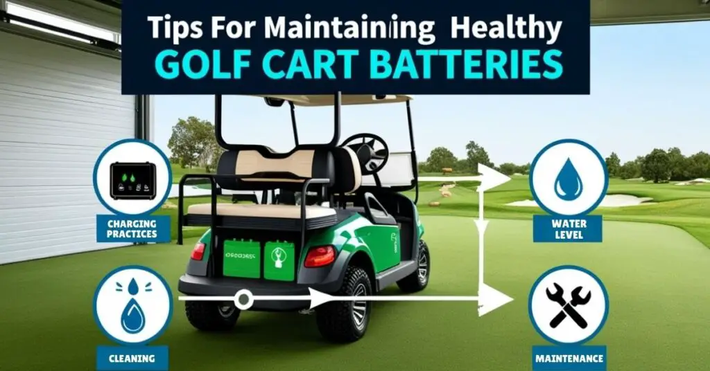 Tips For Maintaining Healthy Golf Cart Batteries​