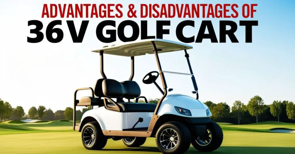 Advantages & Disadvantages Of 36 Volt Cart​