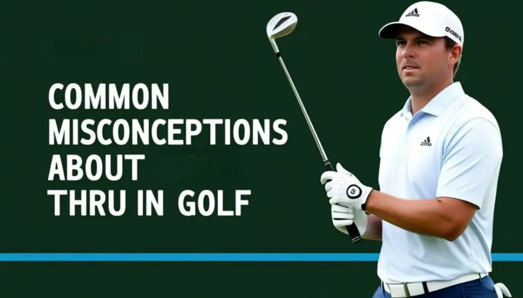 Common Misconceptions About Thru In Golf