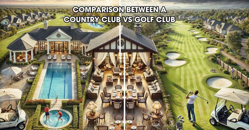 Comparison Between A Country Club vs Golf Club​